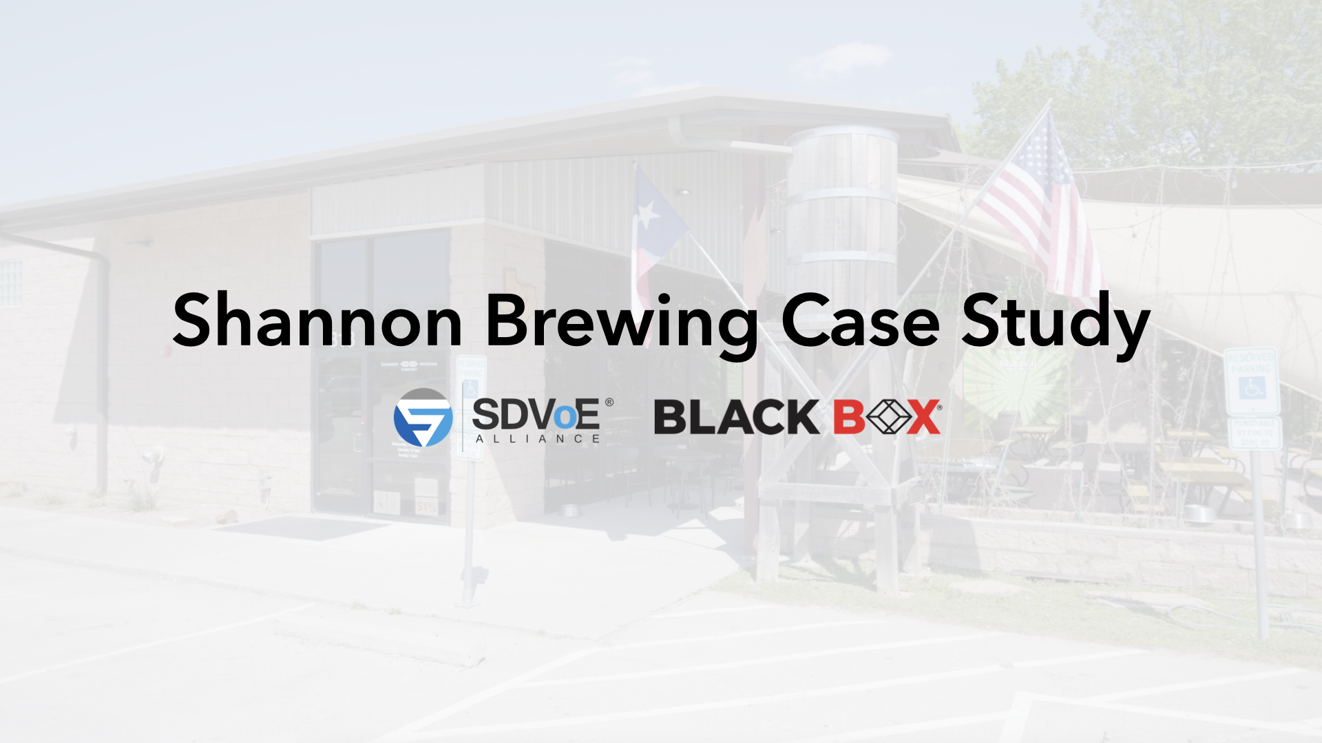 Black Box Shannon Brewing Case Study