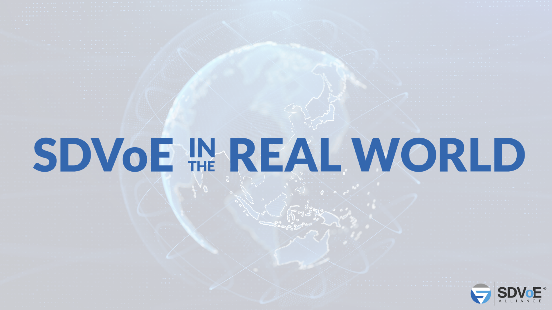 SDVoE in The Real World