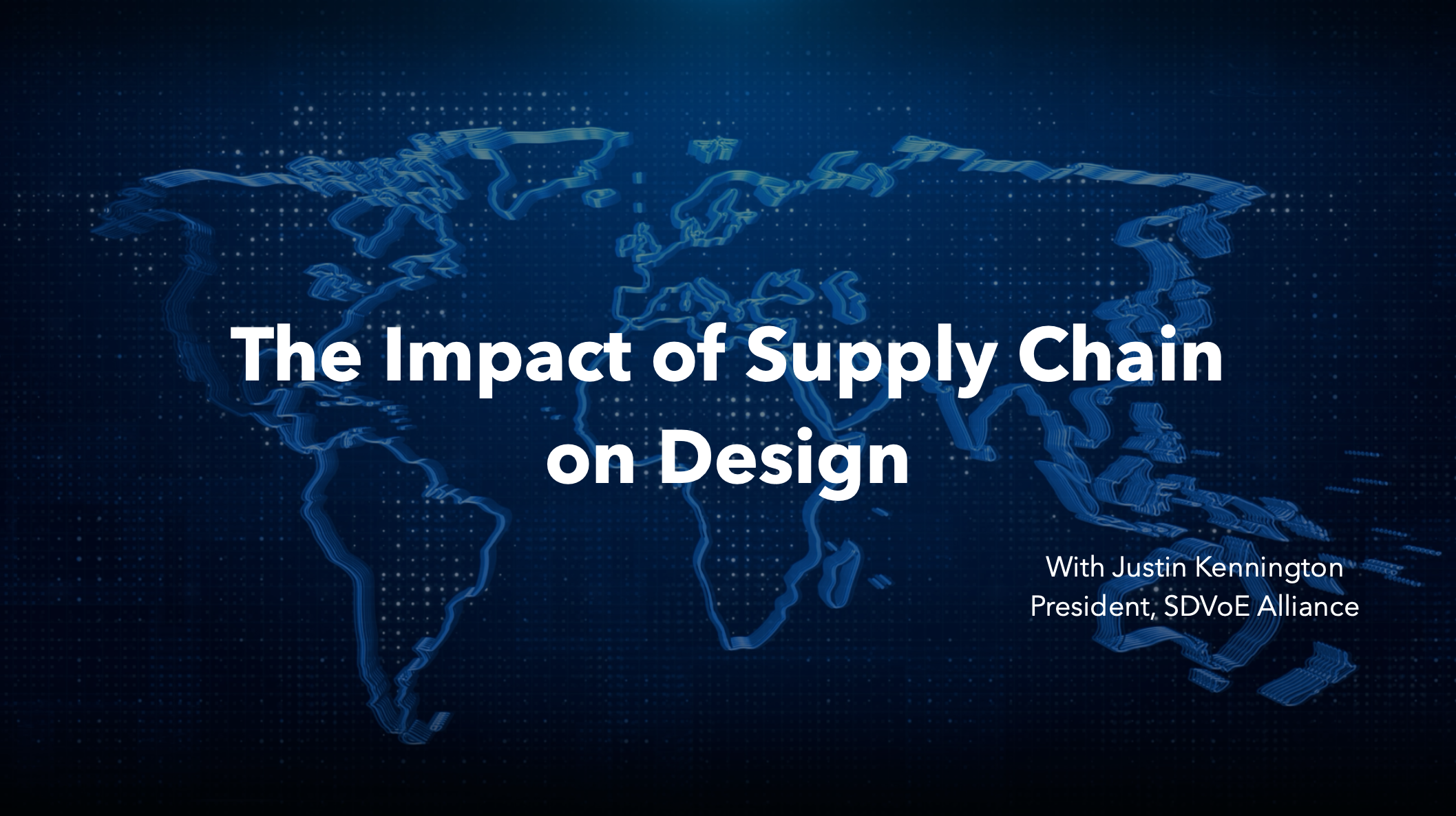  The Impact of Supply Chain on Design